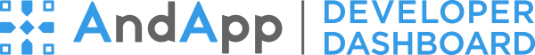 AndApp DEVELOPER DASHBOARD